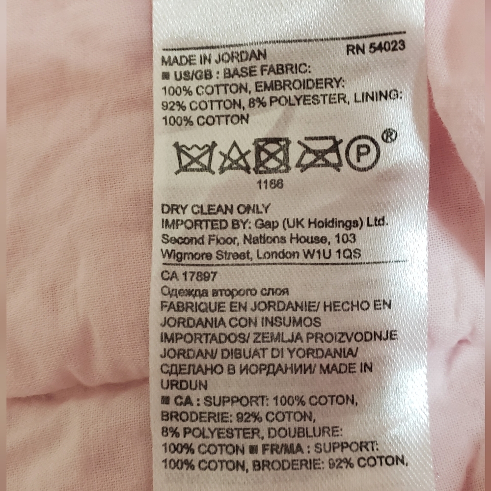 Banana Republic Women's Eyelet Short 5" Light Pink Size 0 - Picture 7 of 12